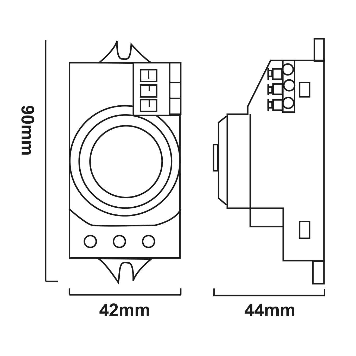 Microwave Sensor 1200W, IP54 - Image 2