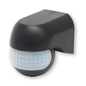 180° PIR Infrared Motion Sensor - Black