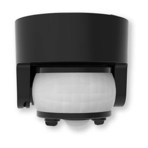 Swivel PIR Motion Sensor (Black), IP54
